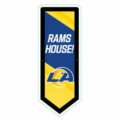 LED Wall Decor, Pennant, Los Angeles Rams, NFL, Home