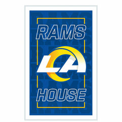 Los Angeles Rams NFL Football Rectangle Neolite LED Decor, NFL, Home