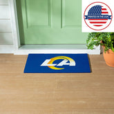 Full Color PVC Mat, 16" x 28", Los Angeles Rams, NFL