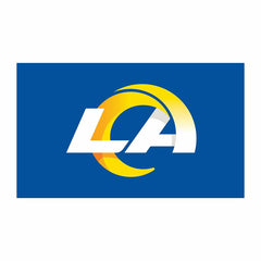 Full Color PVC Mat, 16" x 28", Los Angeles Rams, NFL