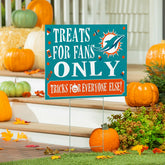 Miami Dolphins Yard Sign, Halloween Treats for Fans, NFL, Home