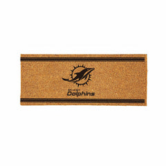 Miami Dolphins Extra Large One Color Coir Mat, 60"x24", NFL