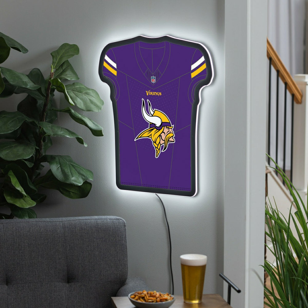 Minnesota Vikings NFL Football Jersey Edgelite LED Decor, NFL