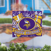 Minnesota Vikings Yard Sign, Holiday, NFL, Home