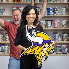 Minnesota Vikings Premier Metal Wall Art, NFL, Home