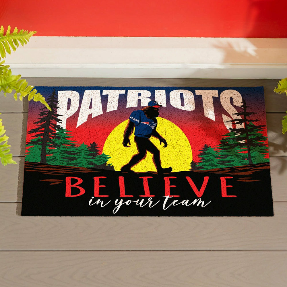 New England Patriots Bigfoot PVC Mat, 28"x16", NFL