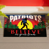 New England Patriots Bigfoot PVC Mat, 28"x16", NFL