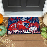 New England Patriots Halloween PVC Mat, 28"x16", NFL