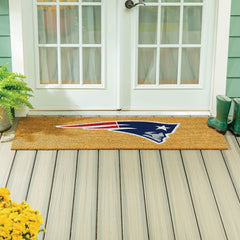 New England Patriots Extra Large Full Color Coir Mat, 60"x24", NFL