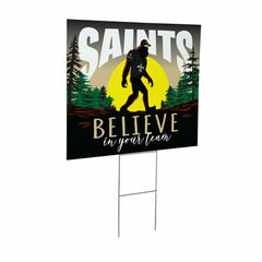 New Orleans Saints Yard Sign, Bigfoot, NFL, Home