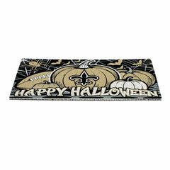 New Orleans Saints Halloween PVC Mat, 28"x16", NFL