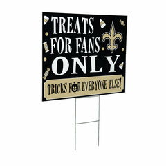 New Orleans Saints Yard Sign, Halloween Treats for Fans, NFL, Home