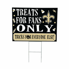 New Orleans Saints Yard Sign, Halloween Treats for Fans, NFL, Home