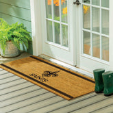 New Orleans Saints Extra Large One Color Coir Mat, 60"x24", NFL
