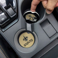 New Orleans Saints Car Coaster Set, 2pc, NFL