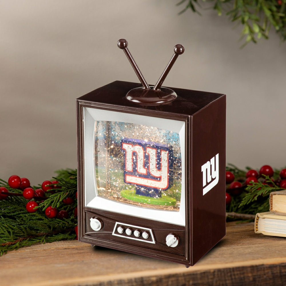 New York Giants Vintage TV Water Lantern, NFL, Home