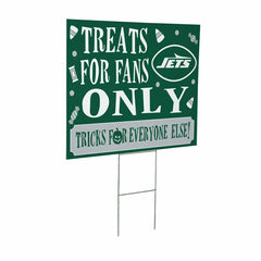 New York Jets Yard Sign, Halloween Treats for Fans, NFL, Home