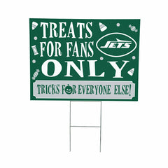 New York Jets Yard Sign, Halloween Treats for Fans, NFL, Home