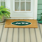 New York Jets Large Full Color Coir Mat, 36"x24", NFL