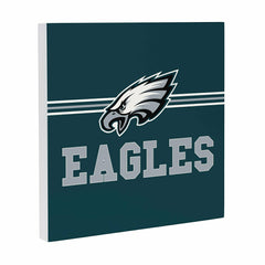 Philadelphia Eagles Wood Wall Sign, 12x12, NFL, Home