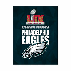Philadelphia Eagles Super Bowl 59 Champions Flag, GDN, NFL