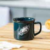 Philadelphia Eagles Ceramic Camp Cup with Enamel Finish, 14oz, NFL