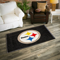 3'x5' Large USA Indoor Outdoor Entryway Mat, Pittsburgh Steelers, NFL