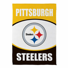 Pittsburgh Steelers Suede Garden Flag, NFL