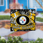 Pittsburgh Steelers Yard Sign, Holiday, NFL, Home