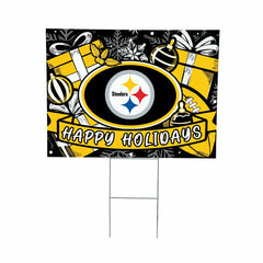 Pittsburgh Steelers Yard Sign, Holiday, NFL, Home