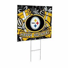 Pittsburgh Steelers Yard Sign, Holiday, NFL, Home