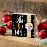 Pittsburgh Steelers Block, Holiday, 6x6, NFL, Home