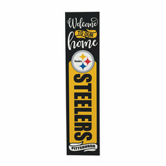 47" Double Sided Leaner, Pittsburgh Steelers, Halloween, NFL, Home