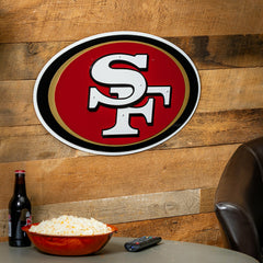 San Francisco 49ers Premier Metal Wall Art, NFL, Home