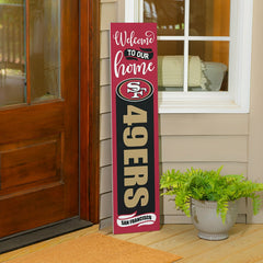 47" Double Sided Leaner, San Francisco 49ers, Halloween, NFL, Home
