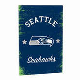 Seattle Seahawks Wood Wall Sign, 16x24, NFL, Home