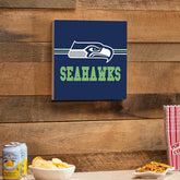 Seattle Seahawks Wood Wall Sign, 12x12, NFL, Home