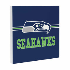 Seattle Seahawks Wood Wall Sign, 12x12, NFL, Home