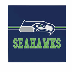 Seattle Seahawks Wood Wall Sign, 12x12, NFL, Home