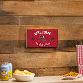 Tampa Bay Buccaneers Wood Wall Sign, 6x11, NFL, Home