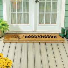 Tampa Bay Buccaneers Extra Large One Color Coir Mat, 60"x24", NFL