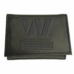 Washington Commanders, Tri-Fold Wallet, Black, NFL, Home