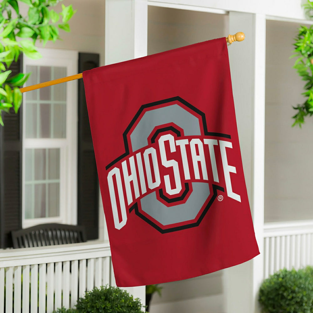 Ohio State University Applique House Flag, Home, Collegiate
