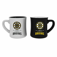 Boston Bruins 10oz Ceramic Cup Set, 2pc, NHL, Home