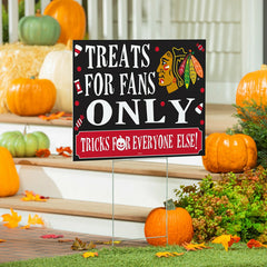 Chicago Blackhawks Yard Sign, Halloween Treats for Fans, NHL, Home