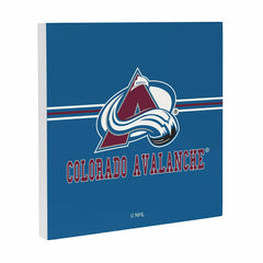 Colorado Avalanche Wood Wall Sign, 12x12, NHL, Home