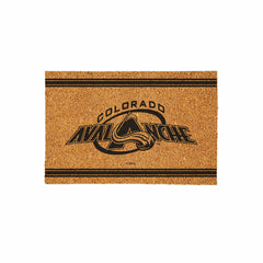 Colorado Avalanche Large One Color Coir Mat, 36"x24", NHL