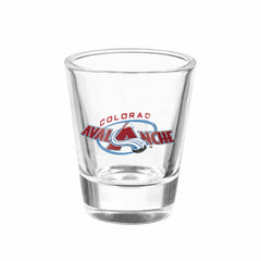 Colorado Avalanche 4-Piece Ceramic and Glass 2oz. Shot Glass Set, NHL, Home