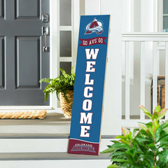 Colorado Avalanche Large Single Sided Leaner, 46", NHL, Home