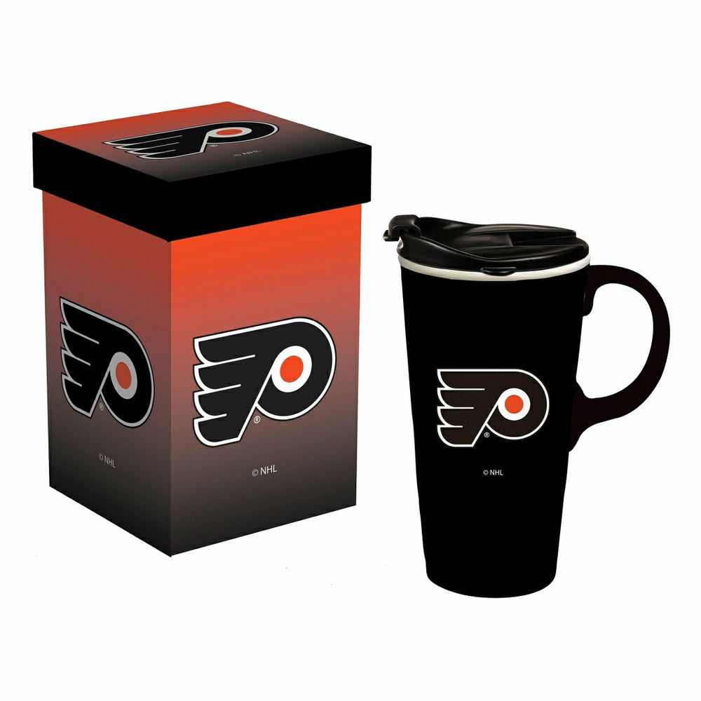 Boxed Travel Latte Cup, Philadelphia Flyers, Home, NHL